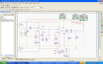 Phonoamp in multisim