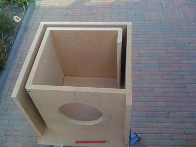 Wedge kist voor mijn oude 8"