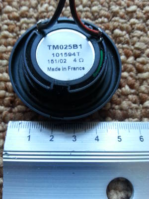 Audax TM025B1 car line tweeter met lekker hoog rendement