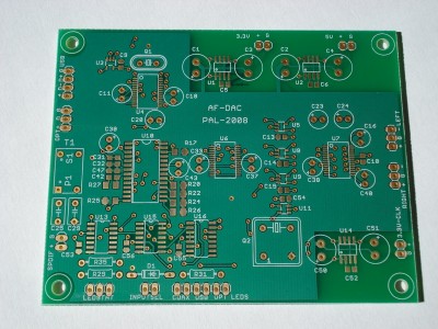 Bovenkant DAC-print