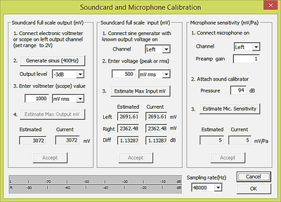 Calibratiescherm
