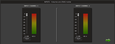 Input gain miniDSP