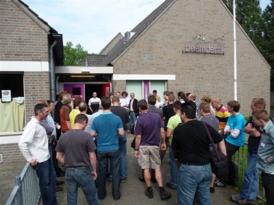 Best druk. 61 man in totaal meen ik....